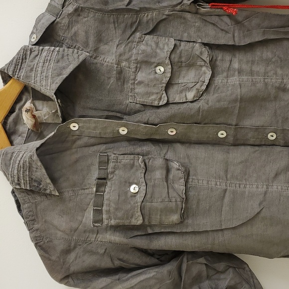 🤩New with tags Vintage Da-nang button up blouse size xs - Picture 2 of 9